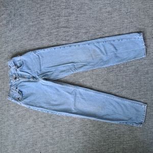 Vintage light wash levis